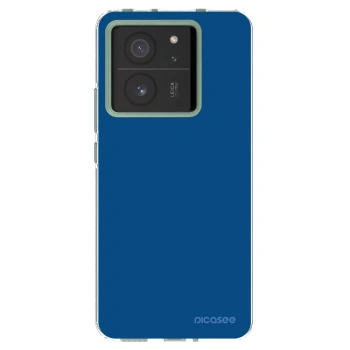 Picasee husă transparentă din silicon pentru Xiaomi 13T - Navy Blue