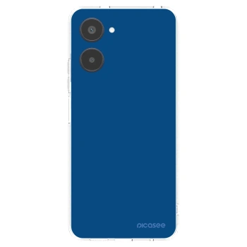 Picasee husă transparentă din silicon pentru Realme 10 4G - Navy Blue