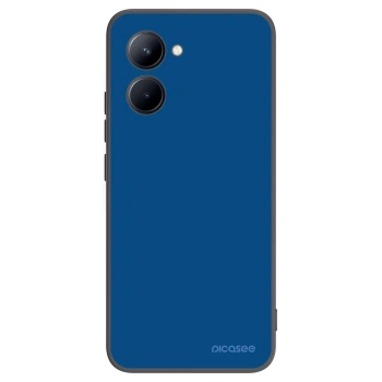 Picasee husă neagră din silicon pentru Realme C33 (2023) - Navy Blue