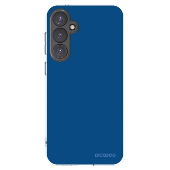Picasee husă transparentă din silicon pentru Samsung Galaxy S23 FE S711B - Navy Blue