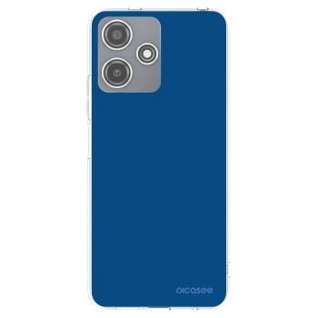 Picasee husă transparentă din silicon pentru Xiaomi Redmi 12 5G - Navy Blue