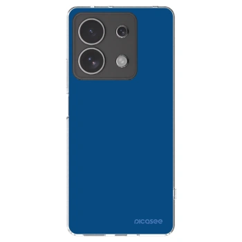Picasee husă transparentă din silicon pentru Xiaomi Redmi Note 13 4G - Navy Blue