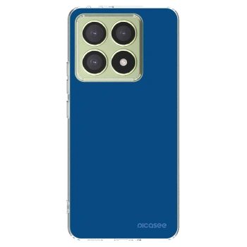 Picasee husă transparentă din silicon pentru Xiaomi 14T - Navy Blue