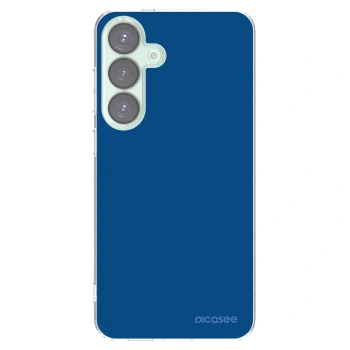 Picasee husă transparentă din silicon pentru Samsung Galaxy S25+ 5G - Navy Blue