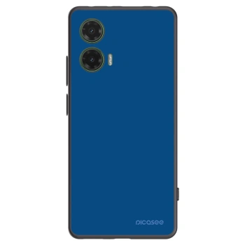 Picasee husă neagră din silicon pentru Motorola Moto G35 5G - Navy Blue
