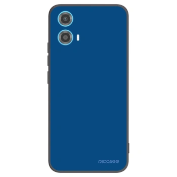 Picasee husă neagră din silicon pentru Motorola Moto G34 5G - Navy Blue
