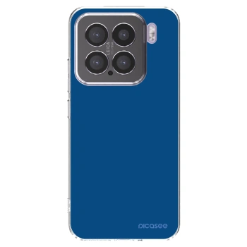 Picasee husă transparentă din silicon pentru Xiaomi 15 - Navy Blue