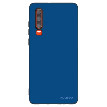 Picasee husă neagră din silicon pentru Huawei P30 - Navy Blue