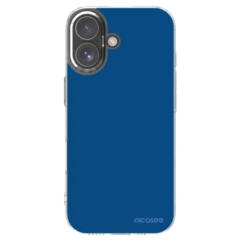 Picasee husă transparentă din silicon pentru Apple iPhone 17 - Navy Blue