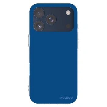 Picasee husă transparentă din silicon pentru Apple iPhone 17 Pro - Navy Blue