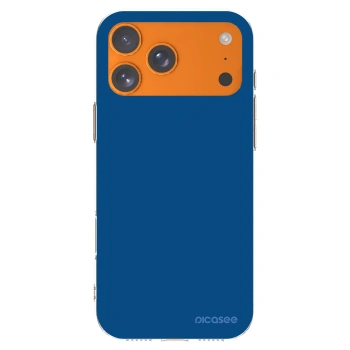 Picasee husă transparentă din silicon pentru Apple iPhone 17 Pro Max - Navy Blue