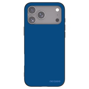 Picasee husă neagră din silicon pentru Apple iPhone 17 Pro Max - Navy Blue