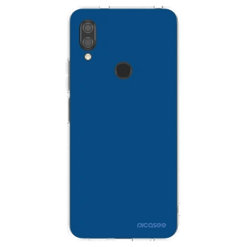Picasee husă transparentă din silicon pentru Xiaomi Redmi 7 - Navy Blue