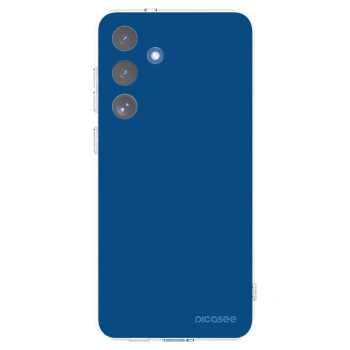 Picasee husă transparentă din silicon pentru Samsung Galaxy S25 FE 5G - Navy Blue