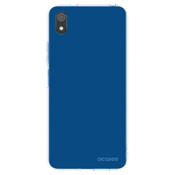 Picasee husă transparentă din silicon pentru Xiaomi Redmi 7A - Navy Blue