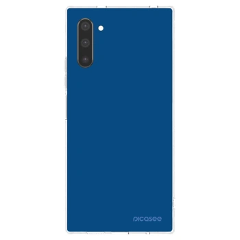 Picasee husă transparentă din silicon pentru Samsung Galaxy Note 10 N970F - Navy Blue