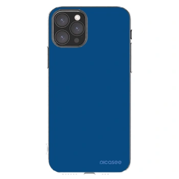 Picasee husă transparentă din silicon pentru Apple iPhone 11 Pro - Navy Blue