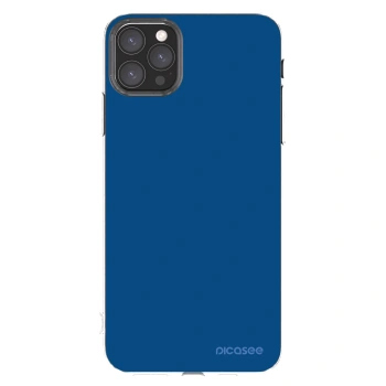 Picasee husă transparentă din silicon pentru Apple iPhone 11 Pro Max - Navy Blue