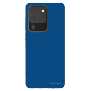 Picasee husă transparentă din silicon pentru Samsung Galaxy S20 Ultra 5G G988F - Navy Blue