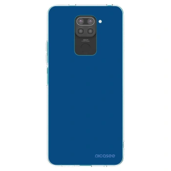Picasee husă neagră din silicon pentru Xiaomi Redmi Note 9 - Navy Blue