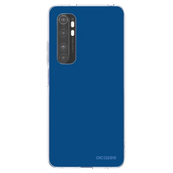 Picasee husă transparentă din silicon pentru Xiaomi Mi Note 10 Lite - Navy Blue