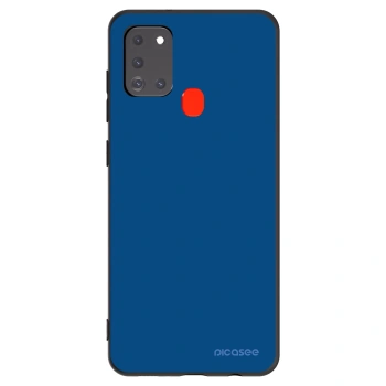 Picasee husă neagră din silicon pentru Samsung Galaxy A21s - Navy Blue