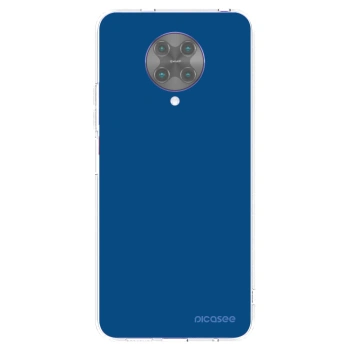 Picasee husă transparentă din silicon pentru Xiaomi Poco F2 Pro - Navy Blue