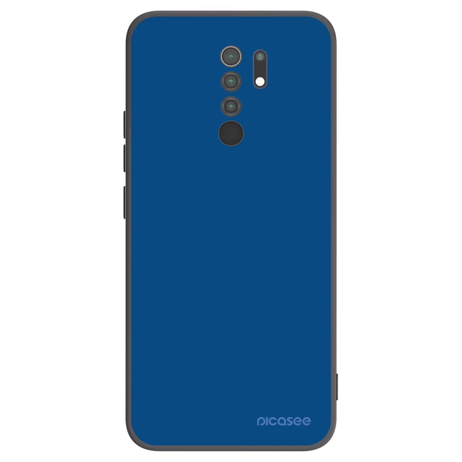 Picasee husă neagră din silicon pentru Xiaomi Redmi 9 - Navy Blue