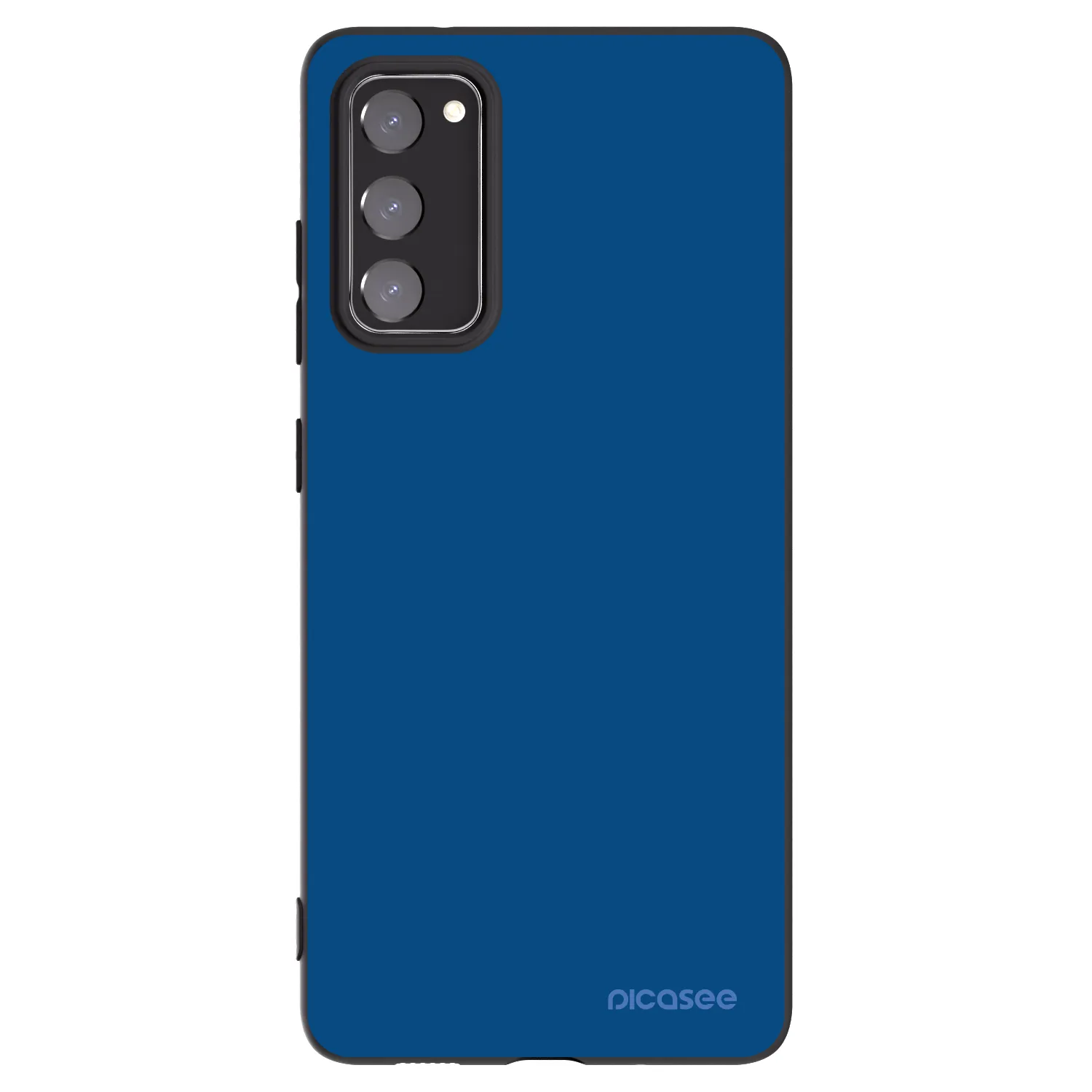 Picasee husă neagră din silicon pentru Samsung Galaxy S20 FE - Navy Blue