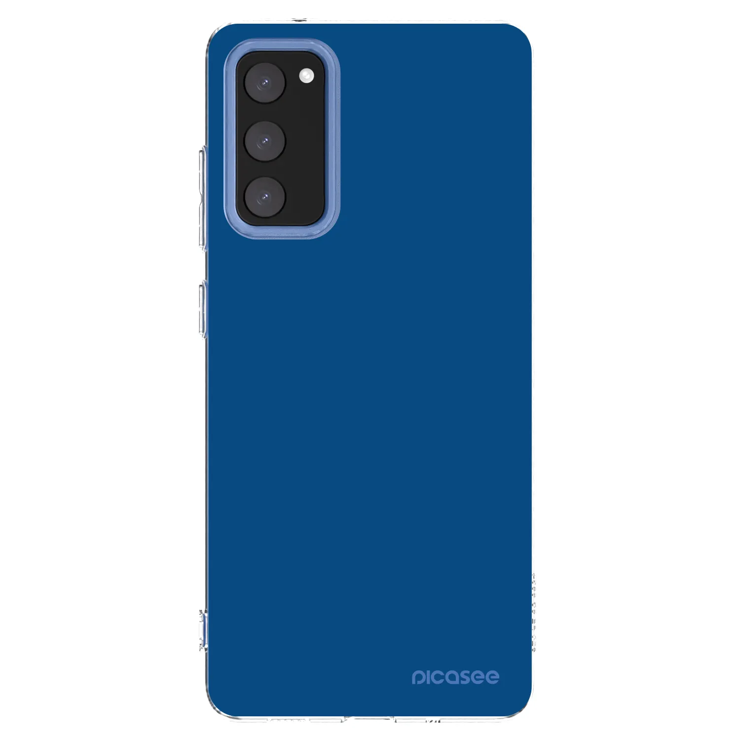 Picasee husă transparentă din silicon pentru Samsung Galaxy S20 FE - Navy Blue