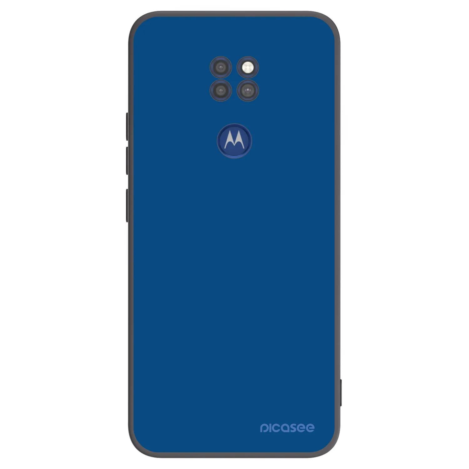 Picasee husă neagră din silicon pentru Motorola Moto G9 Play - Navy Blue