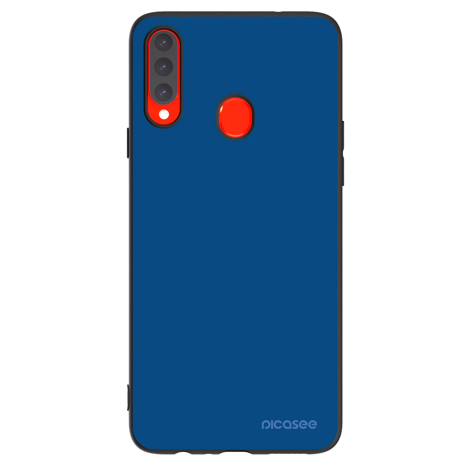 Picasee husă neagră din silicon pentru Samsung Galaxy A20s - Navy Blue