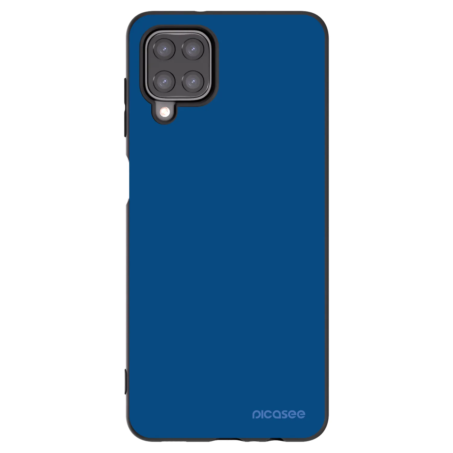 Picasee husă neagră din silicon pentru Samsung Galaxy A12 A125F - Navy Blue