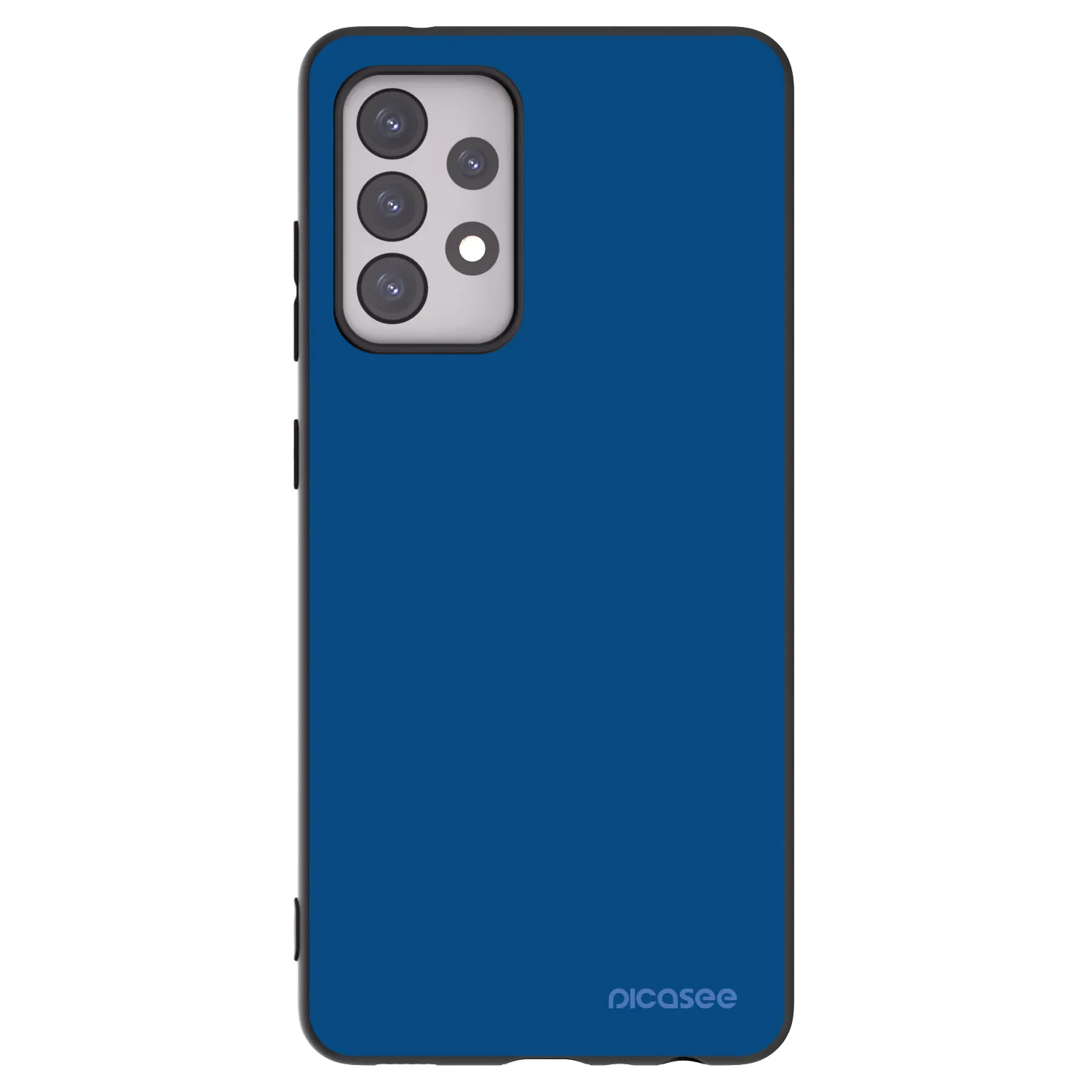 Picasee husă neagră din silicon pentru Samsung Galaxy A52 5G A525F - Navy Blue
