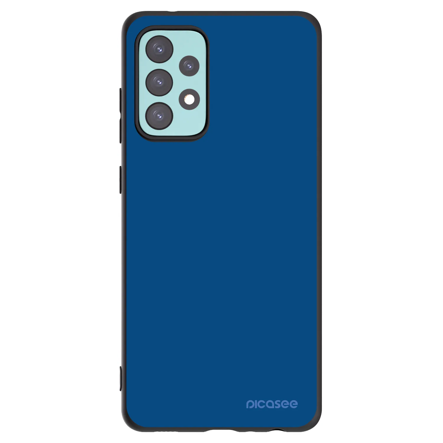 Picasee husă neagră din silicon pentru Samsung Galaxy A72 A725F - Navy Blue