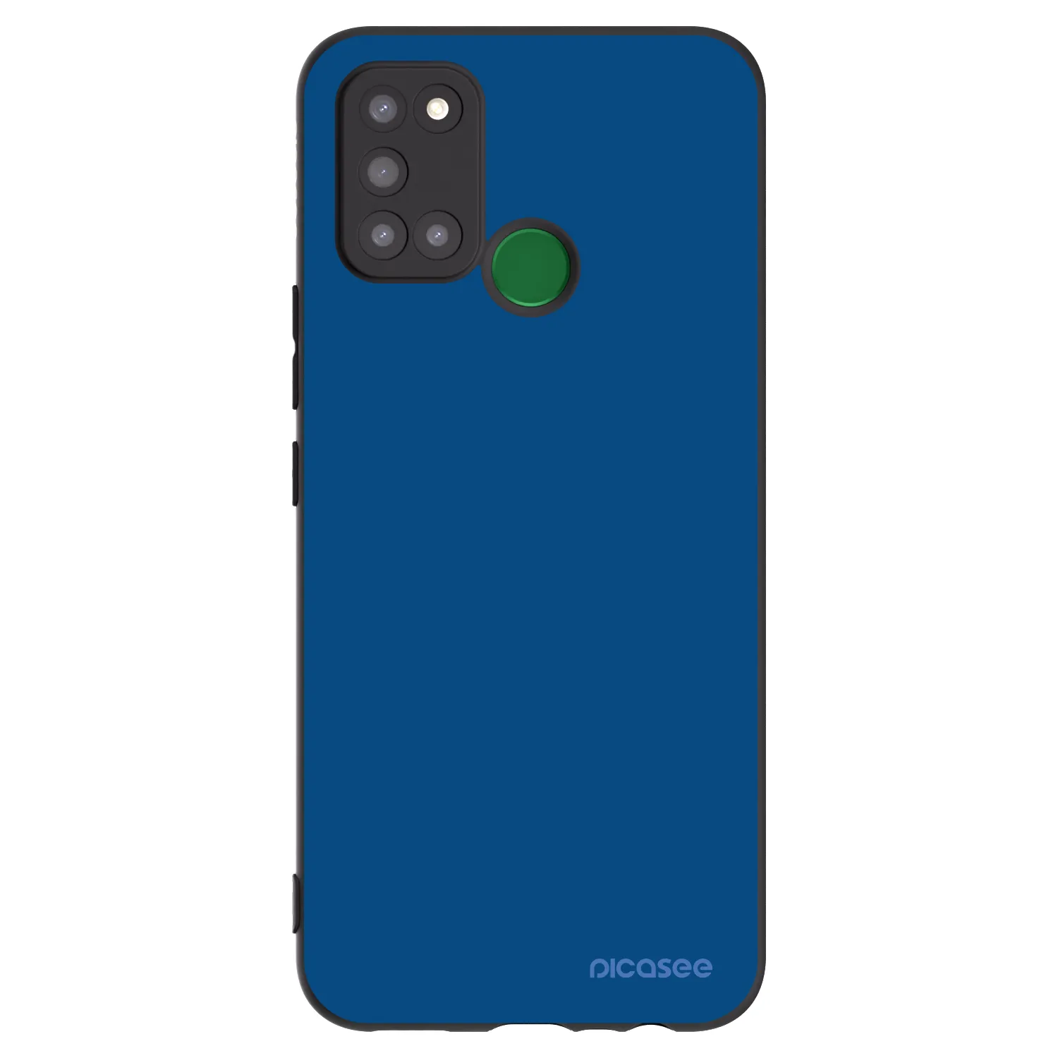 Picasee husă neagră din silicon pentru Realme 7i - Navy Blue