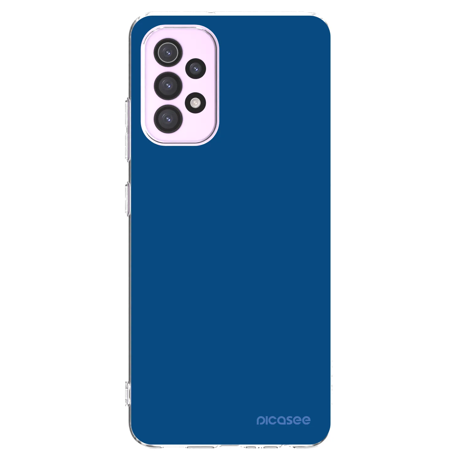 Picasee husă transparentă din silicon pentru Samsung Galaxy A32 5G A326B - Navy Blue