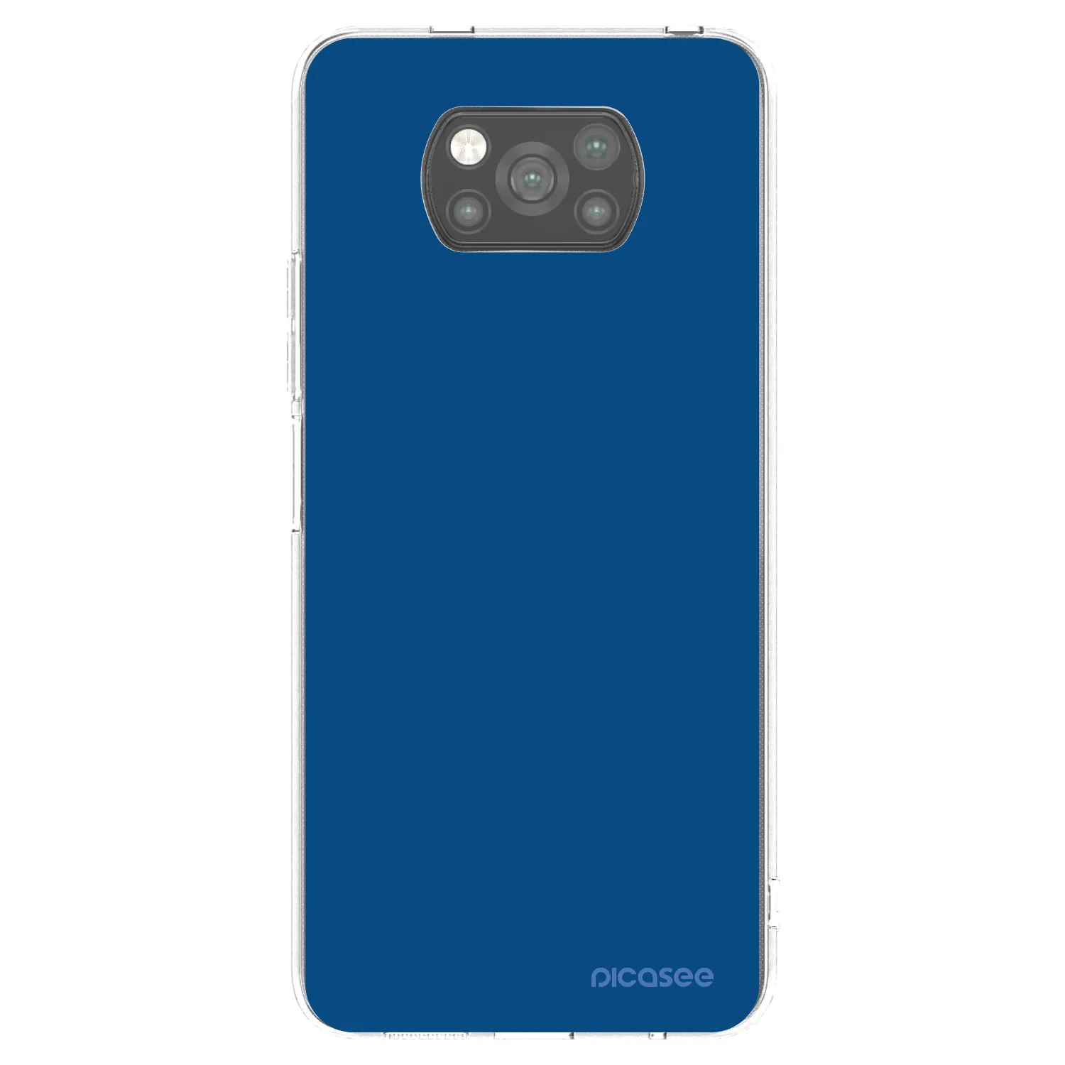 Picasee husă neagră din silicon pentru Xiaomi Poco X3 Pro - Navy Blue