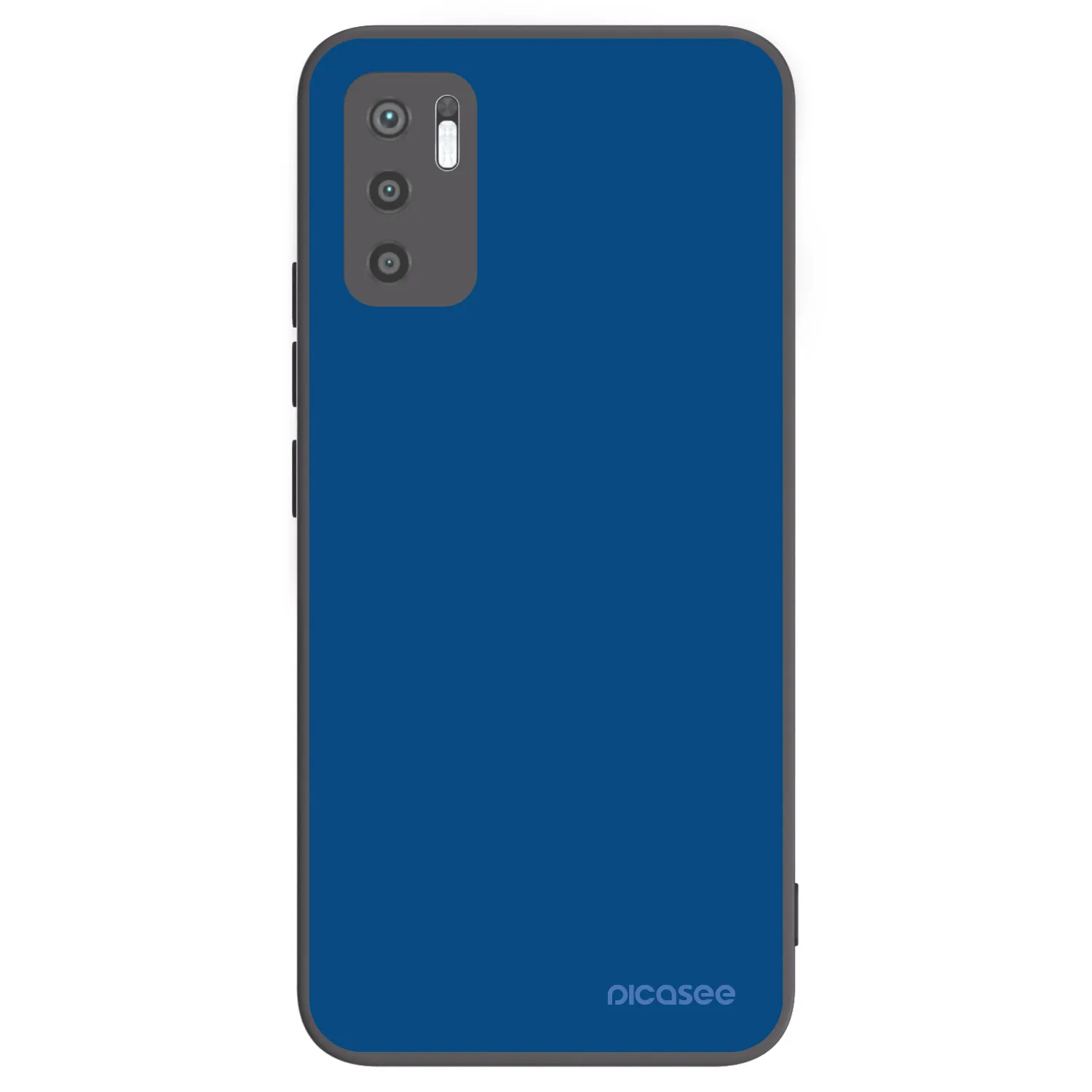 Picasee husă neagră din silicon pentru Xiaomi Redmi Note 10 5G - Navy Blue