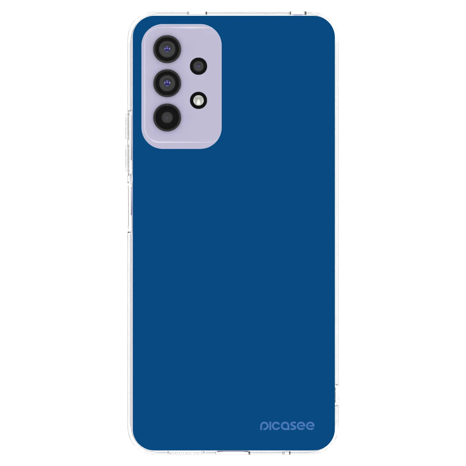 Picasee husă transparentă din silicon pentru Samsung Galaxy A32 4G SM-A325F - Navy Blue