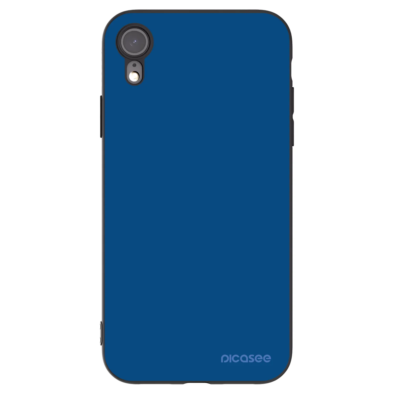 Picasee husă neagră din silicon pentru Apple iPhone 6 Plus/6S Plus - Navy Blue