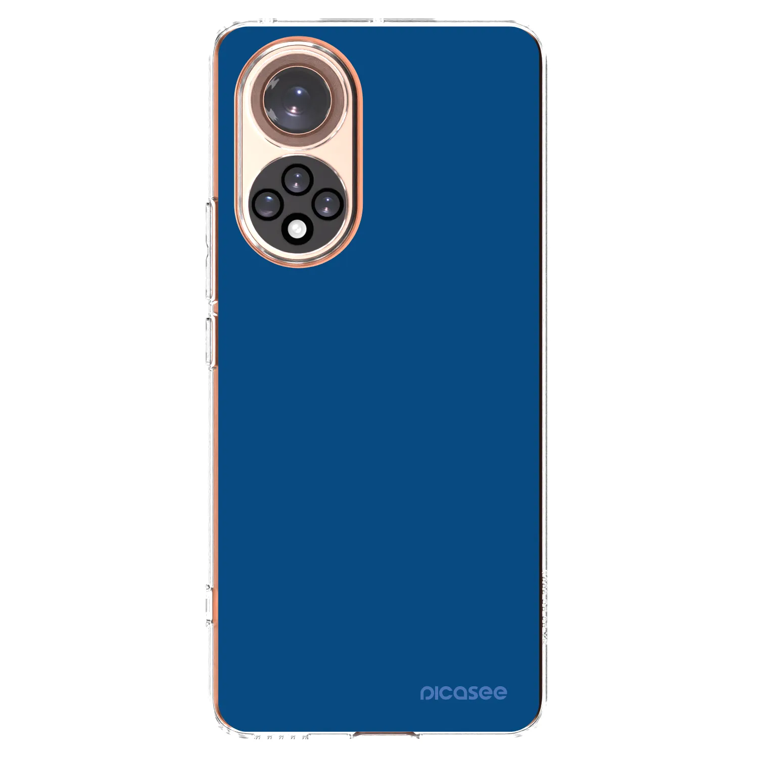 Picasee husă transparentă din silicon pentru Honor 50 5G - Navy Blue