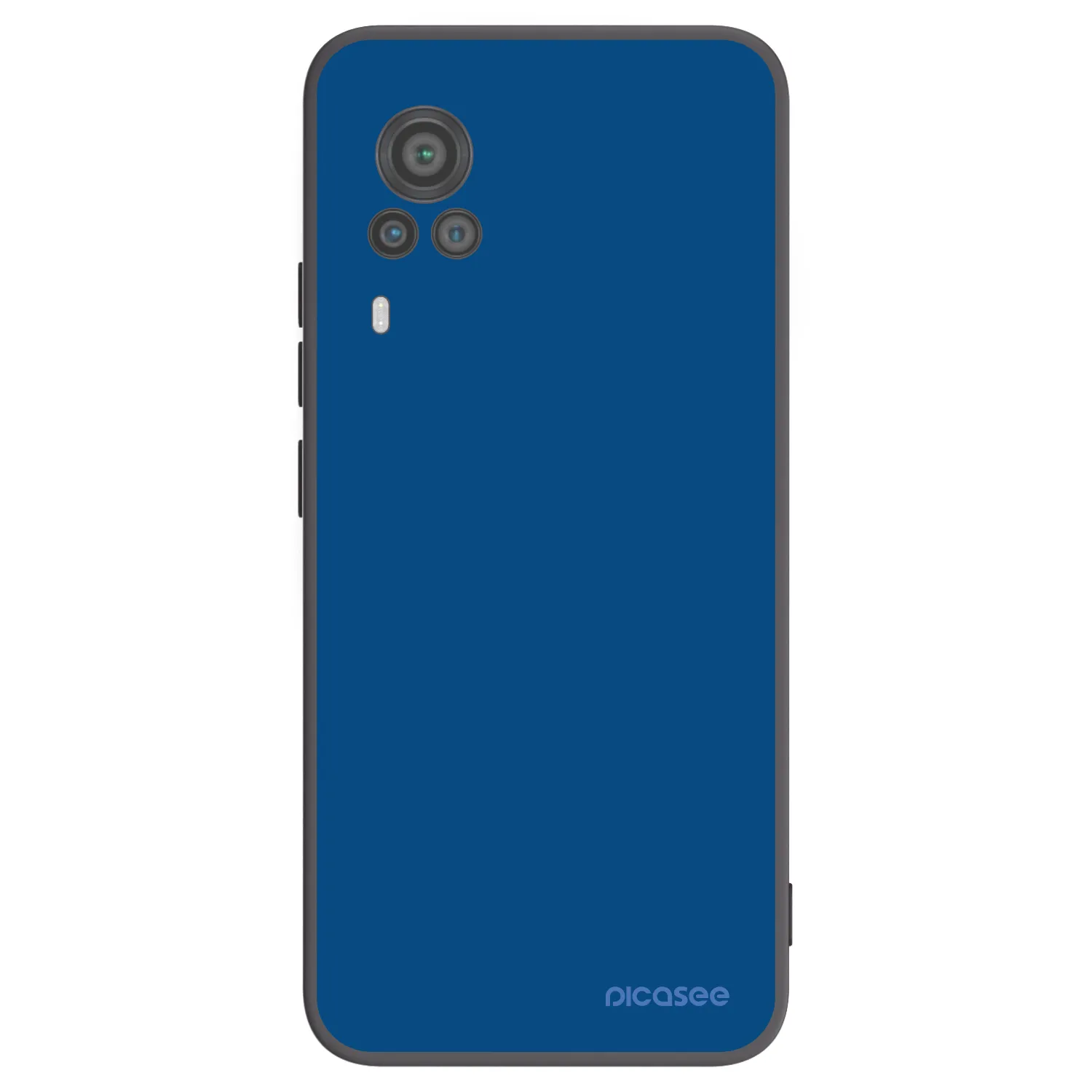 Picasee husă neagră din silicon pentru Vivo X60 Pro 5G - Navy Blue
