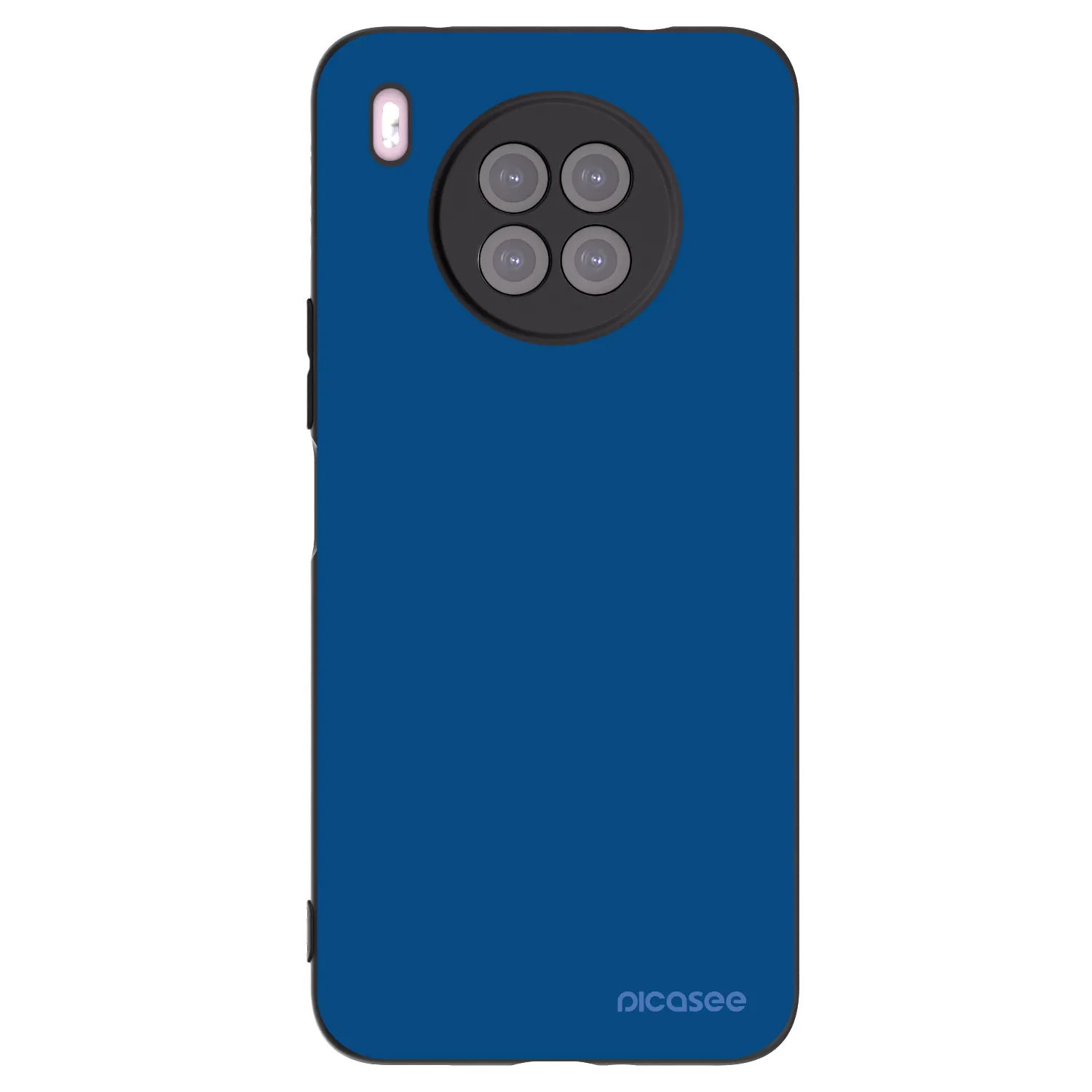 Picasee husă neagră din silicon pentru Huawei Nova 8i - Navy Blue