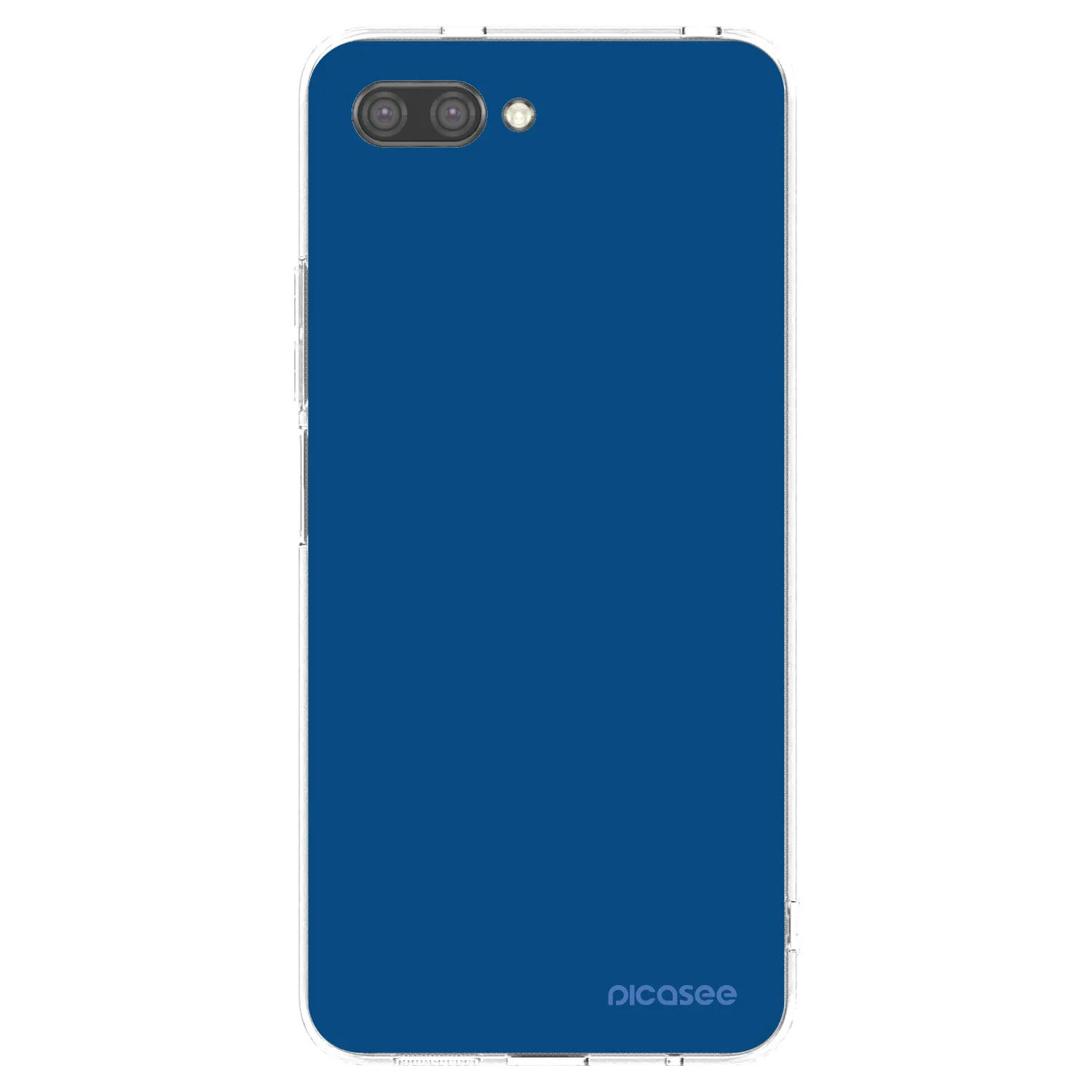 Picasee husă transparentă din silicon pentru Honor 10 - Navy Blue
