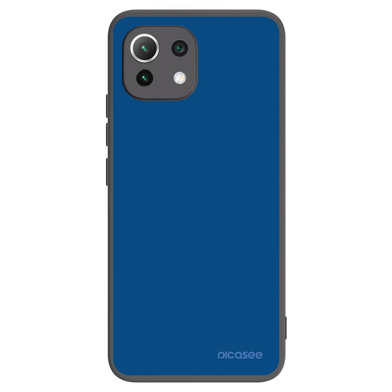Picasee husă neagră din silicon pentru Xiaomi 11 Lite 5G NE - Navy Blue
