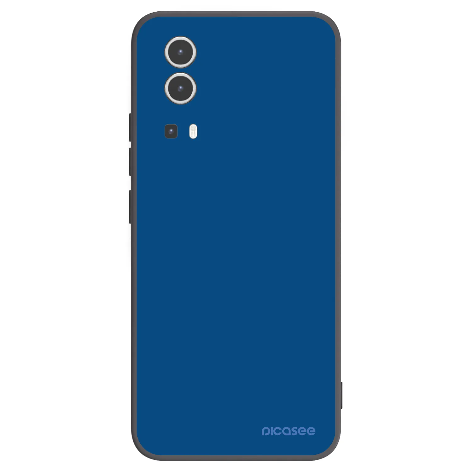 Picasee husă neagră din silicon pentru Vivo Y72 5G - Navy Blue