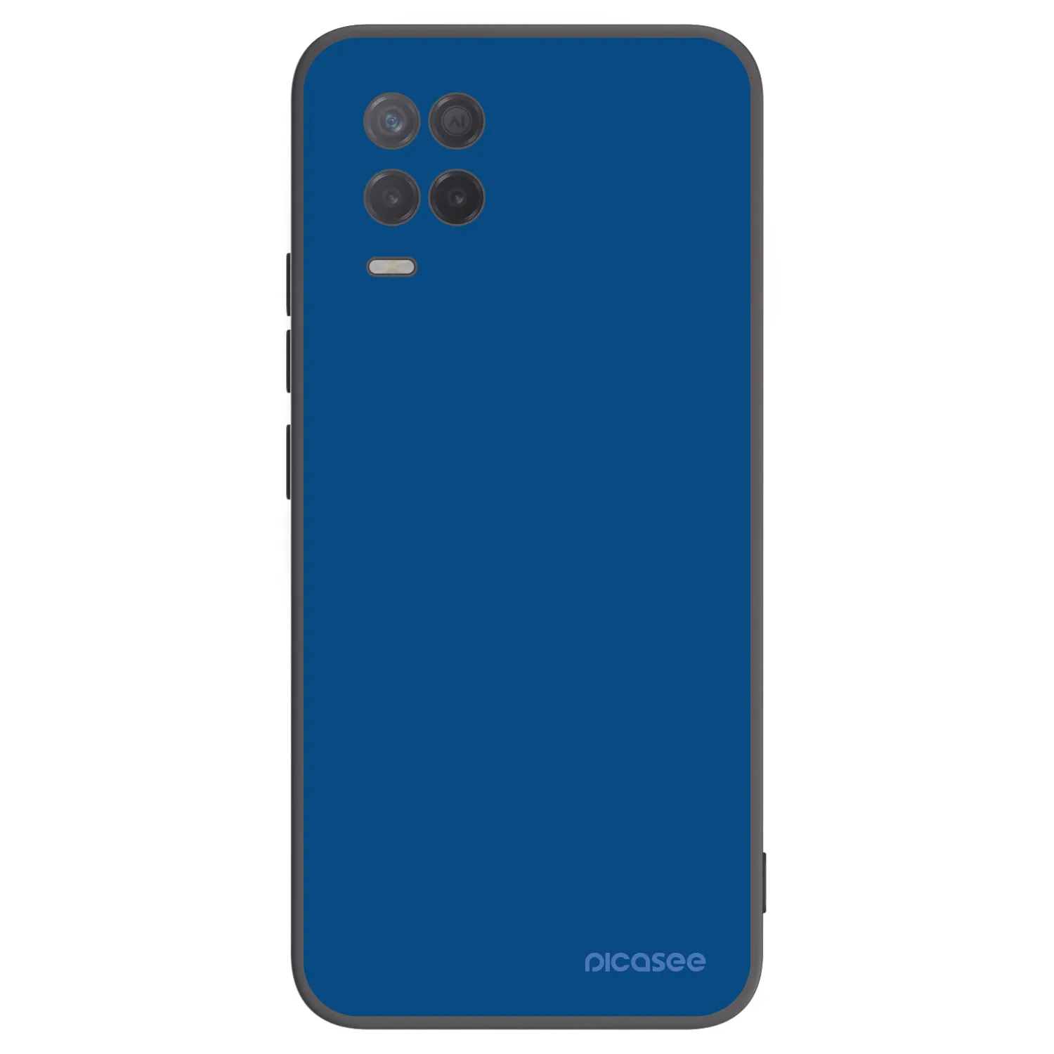 Picasee husă neagră din silicon pentru Realme 8 5G - Navy Blue