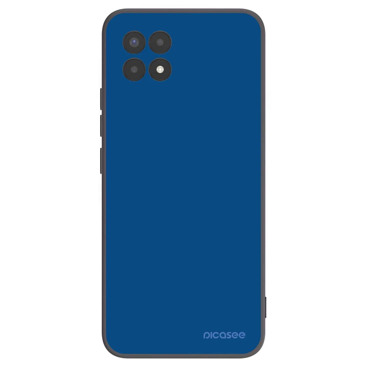 Picasee husă neagră din silicon pentru Realme 8i - Navy Blue