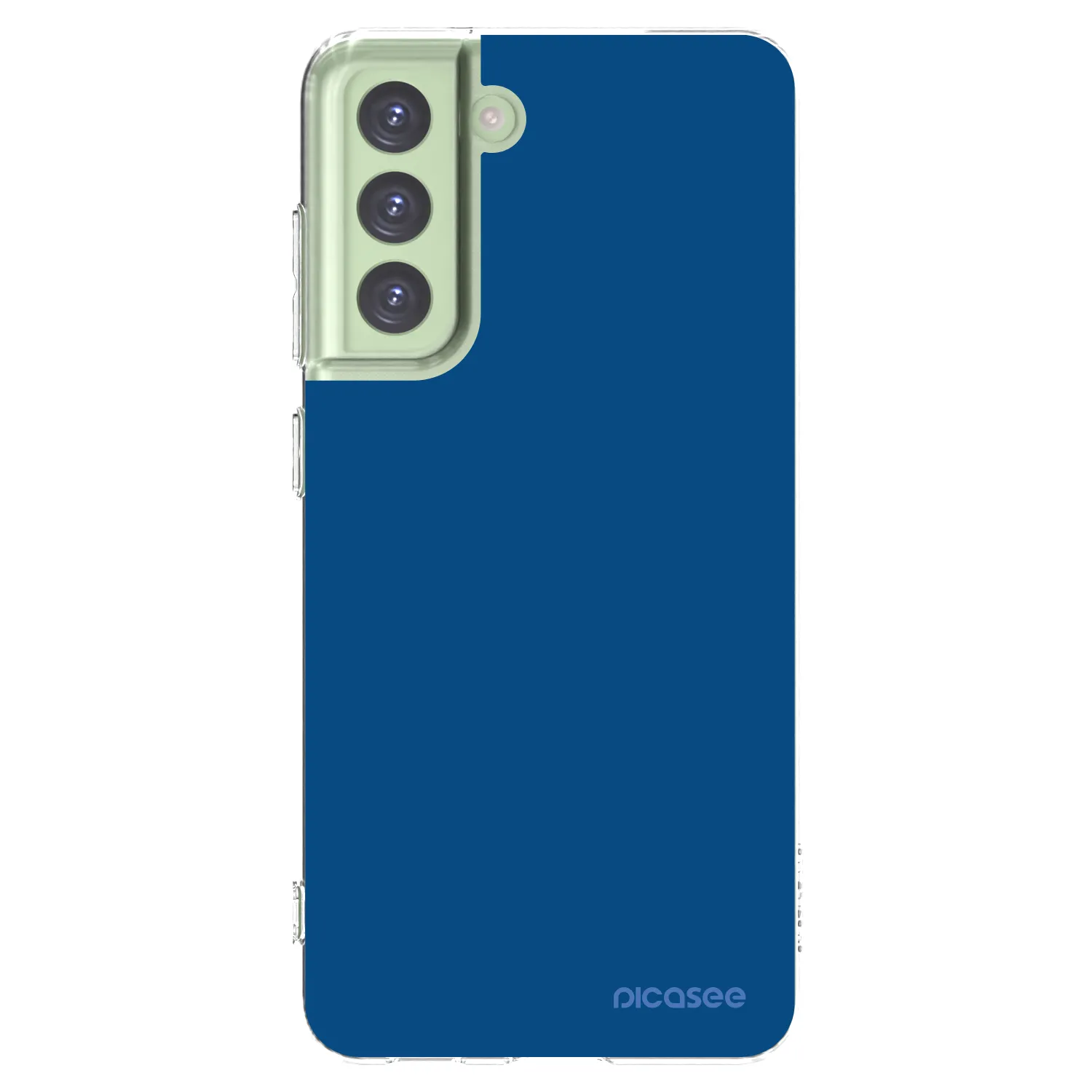 Picasee husă transparentă din silicon pentru Samsung Galaxy S21 FE 5G - Navy Blue